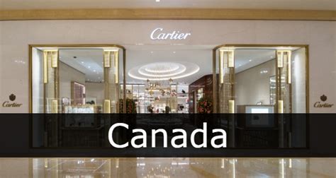 cartier canada website|canadian locations with cartier's name.